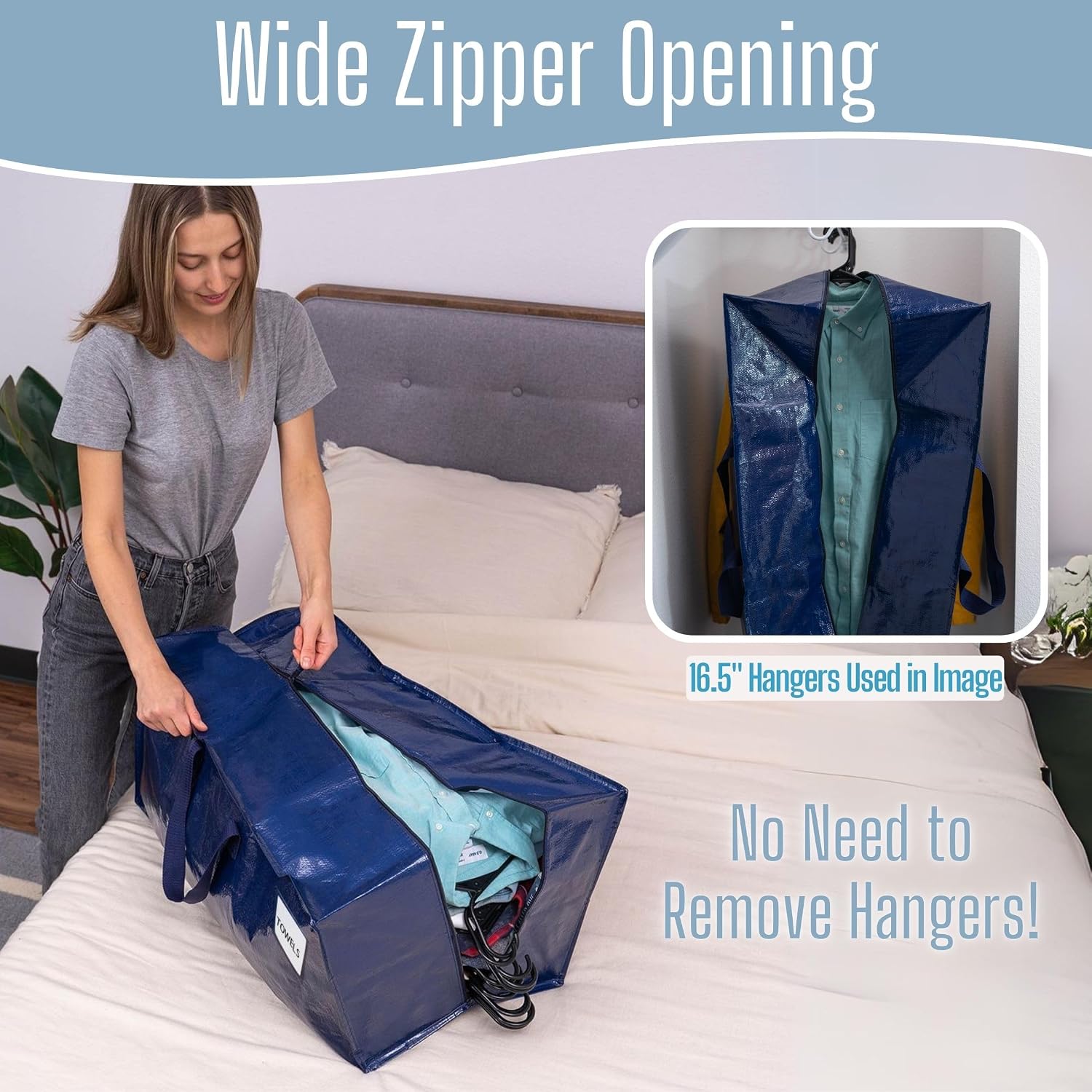 10 Heavy Duty Moving Storage Bags